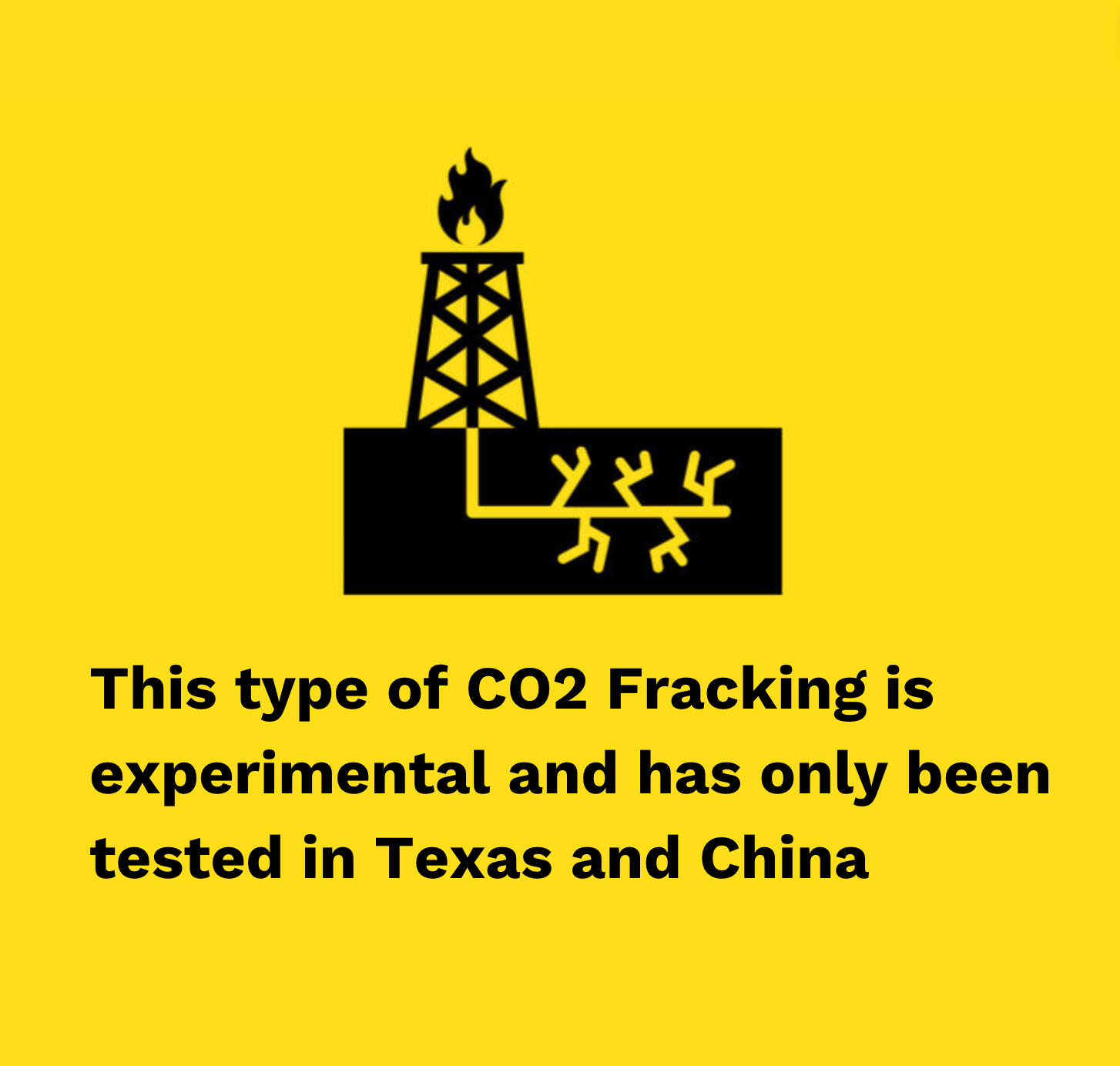 Co2 Fracking is experimental and has only been test in Texas and China.